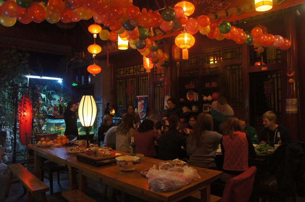 Red Lantern House Vandrarhem Peking Exteriör bild
